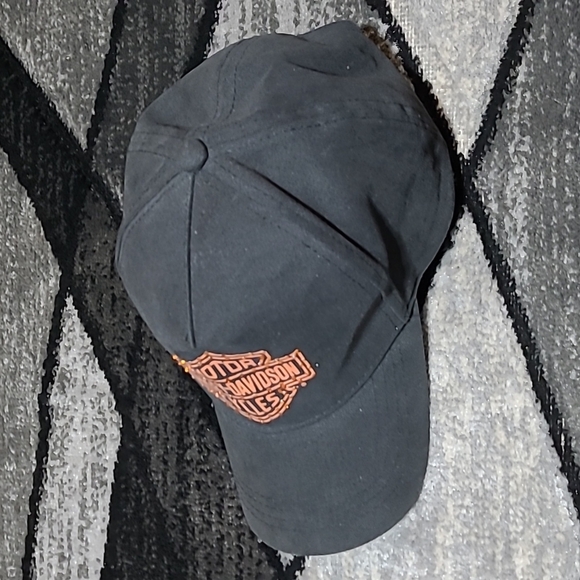 HARLEY DAVIDSON RHINESTONES BAR & SHIELD LOGO HAT - Picture 5 of 11